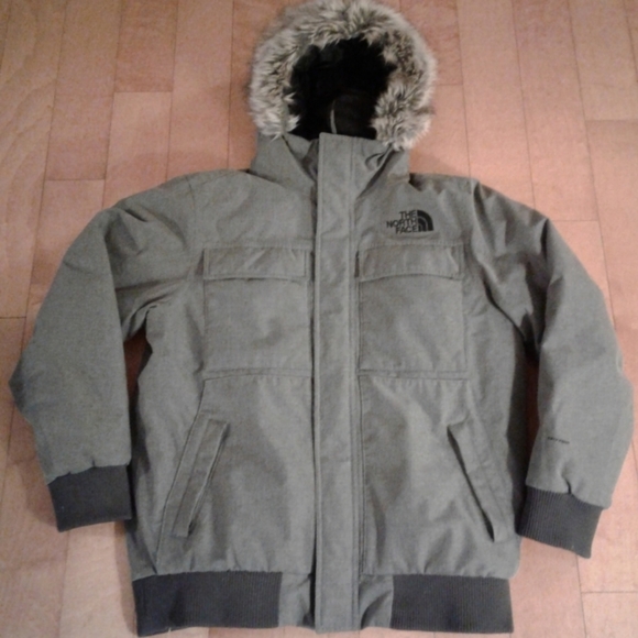 The North Face Gotham II 550 DryVent Down Parka Jacket small Gray TNF S puffer - Picture 8 of 14